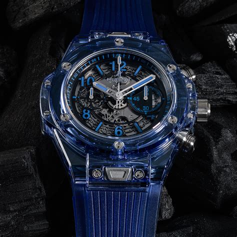 hublot big bang unico sapphire|hublot transparent watch.